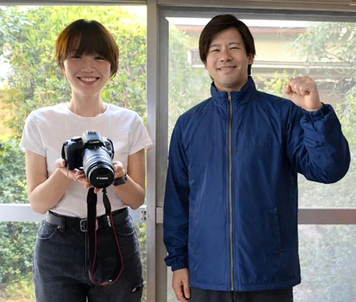 お客様とスタッフの写真